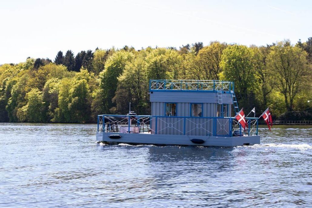 Kleines Hausboot
